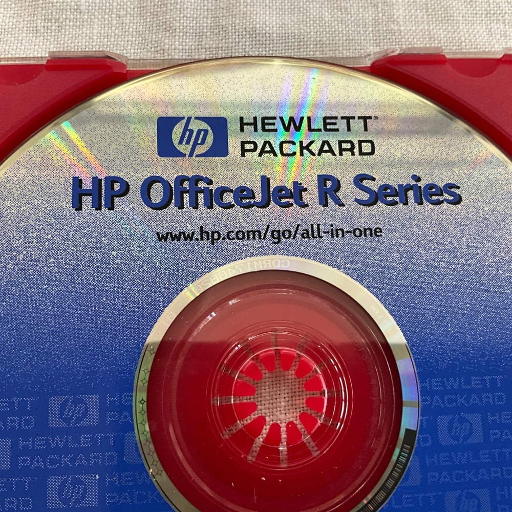 HP OfficeJet R Series Driver Installation CD Windows 95 98 4.x Hewlett Packard - Picture 4 of 4